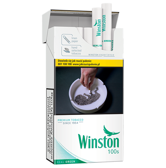 Legend Green 100's packshot